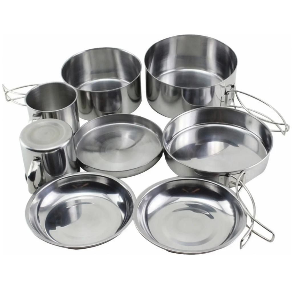 Набор туристической посуды Highlander Peak Weekender Cookware Kit Metallic (925854)
Набор туристической посуды Highlander Peak Weekender Cookware Kit Metallic (925854)