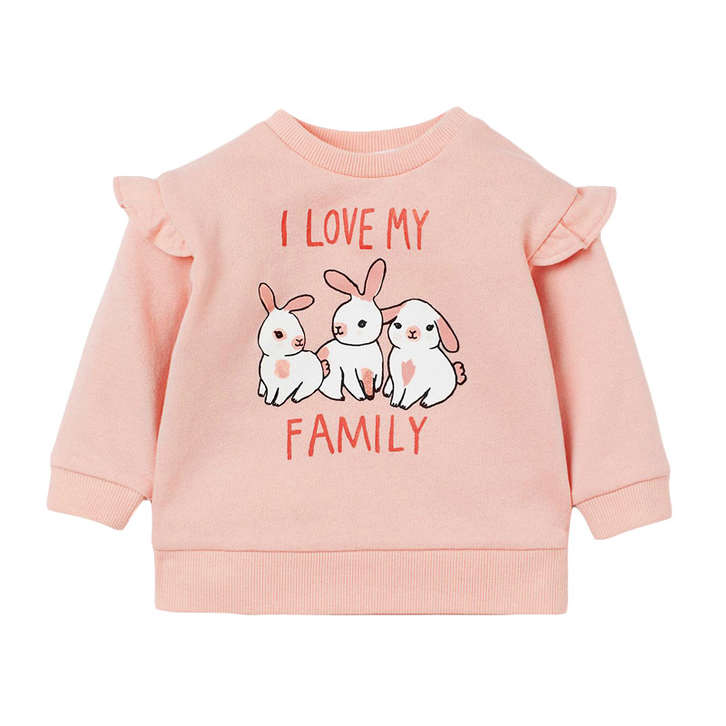 Свитшот для девочки утеплённый с принтом кроликов I love my family Розовый Berni Kids (120) Розовый
Свитшот для девочки утеплённый с принтом кроликов I love my family Розовый Berni Kids (120) Розовый