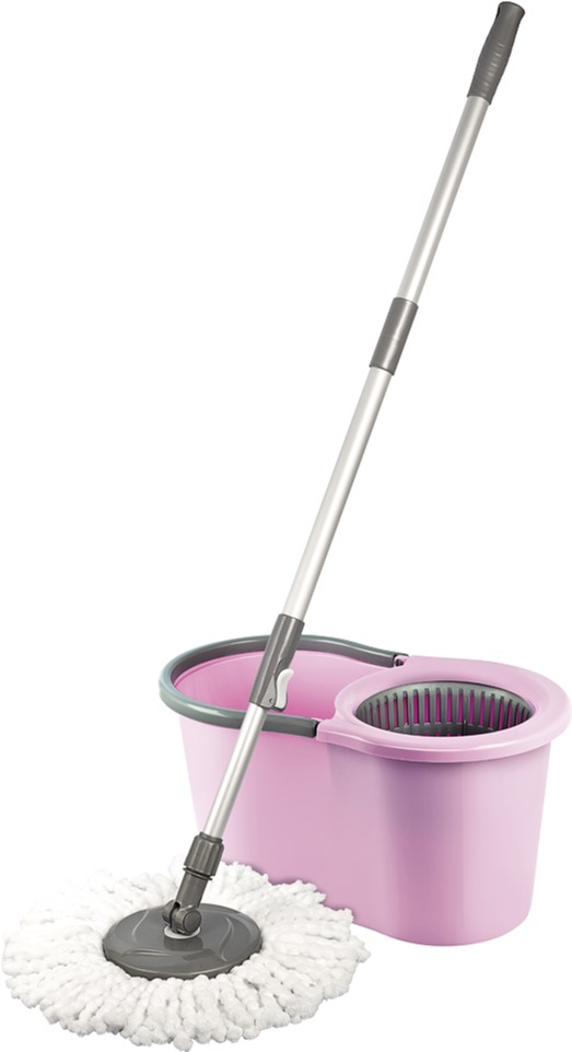Набор для уборки Planet Spin Mop Midi 16 л Розовый 
Набор для уборки Planet Spin Mop Midi 16 л Розовый