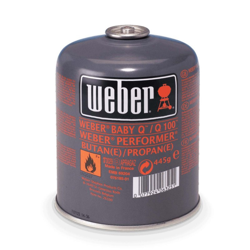 Одноразовий газовий балон для грилів WEBER PERFORMER DELUXE, Q1000 і GO-ANYWHERE GAS
Одноразовий газовий балон для грилів WEBER PERFORMER DELUXE, Q1000 і GO-ANYWHERE GAS