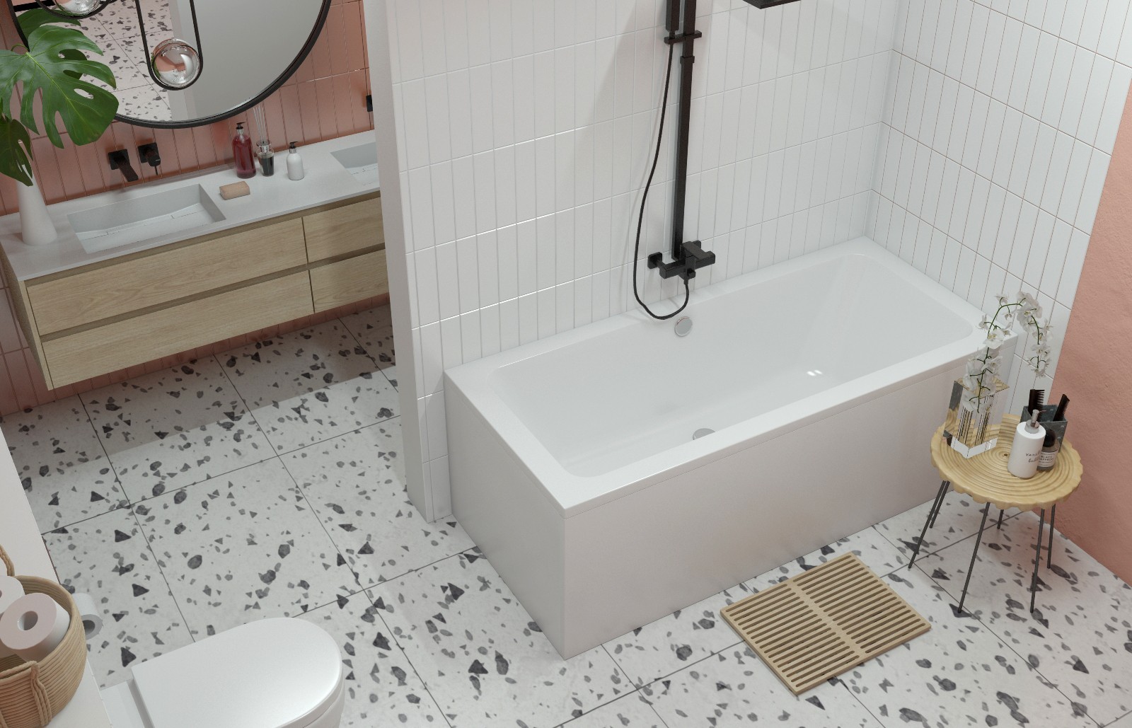 Акриловая ванна Lavinia Boho Pure 180x80 см с каркасом и подголовником S1-3710008P
Акриловая ванна Lavinia Boho Pure 180x80 см с каркасом и подголовником S1-3710008P