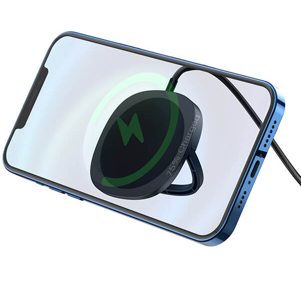 Беспроводная настольная магнитная зарядка для iPhone 12, 13 QI HOCO Magnetic CW35 |15W | Черный
Беспроводная настольная магнитная зарядка для iPhone 12, 13 QI HOCO Magnetic CW35 |15W | Черный