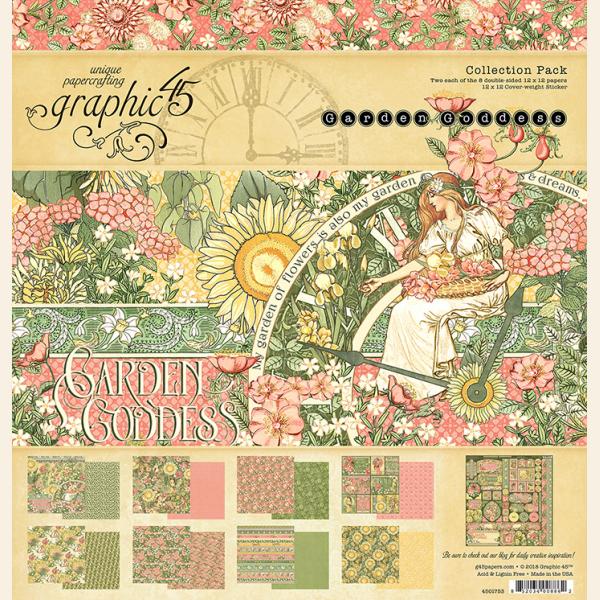 Набор скрапбумаги Graphic 45 Garden Goddess 16 листов + наклейки 30х30 Graphic45, артикул G4501753
Набор скрапбумаги Graphic 45 Garden Goddess 16 листов + наклейки 30х30 Graphic45, артикул G4501753