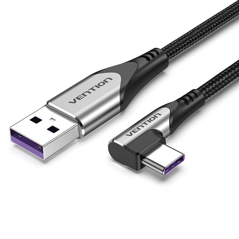 Кабель USB-Type-C Vention TPE Nylon 90° Degree 5A 480Mbps nickel-plated 1.5m Grey
Кабель USB-Type-C Vention TPE Nylon 90° Degree 5A 480Mbps nickel-plated 1.5m Grey