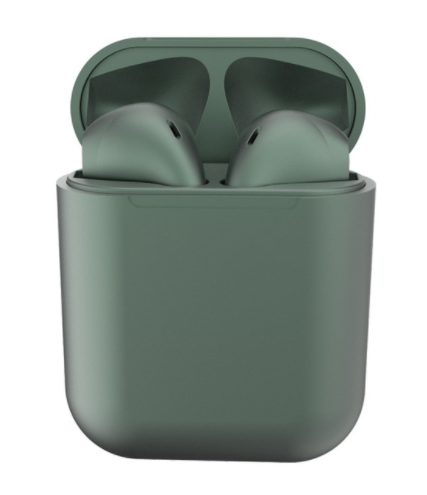 Беспроводные наушники с микрофоном bluetooth наушники в кейсе inPods 12 Simple Темно-зелёный глянцевый
Беспроводные наушники с микрофоном bluetooth наушники в кейсе inPods 12 Simple Темно-зелёный глянцевый
