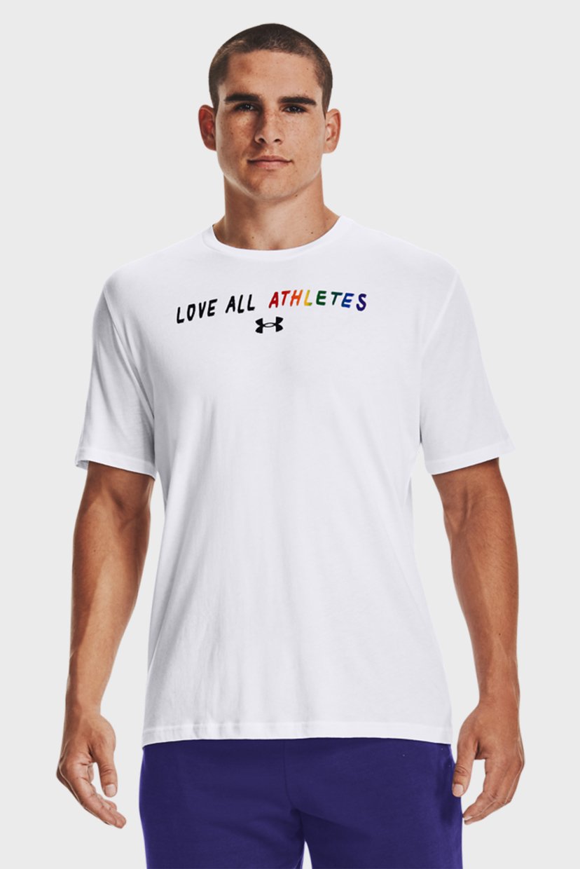 Мужская белая футболка UA PRIDE COURAGE SS Under Armour 1361710-100, Мужская белая футболка UA PRIDE COURAGE SS Under Armour XS 1361710-100
Мужская белая футболка UA PRIDE COURAGE SS Under Armour 1361710-100, Мужская белая футболка UA PRIDE COURAGE SS Under Armour XS 1361710-100