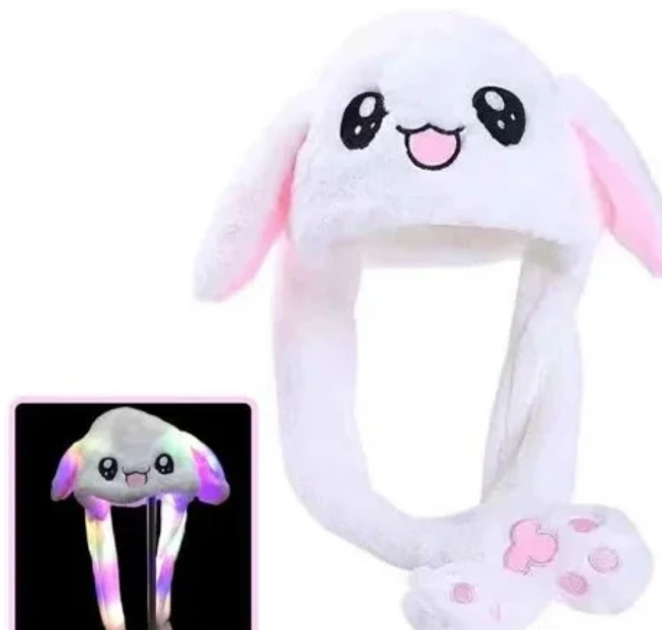 Светящаяся шапка Пикачу BIT Pikachu toys soft toys with led с двигающими ушками шапка с Led подсветкой белая размер М
Светящаяся шапка Пикачу BIT Pikachu toys soft toys with led с двигающими ушками шапка с Led подсветкой белая размер М
