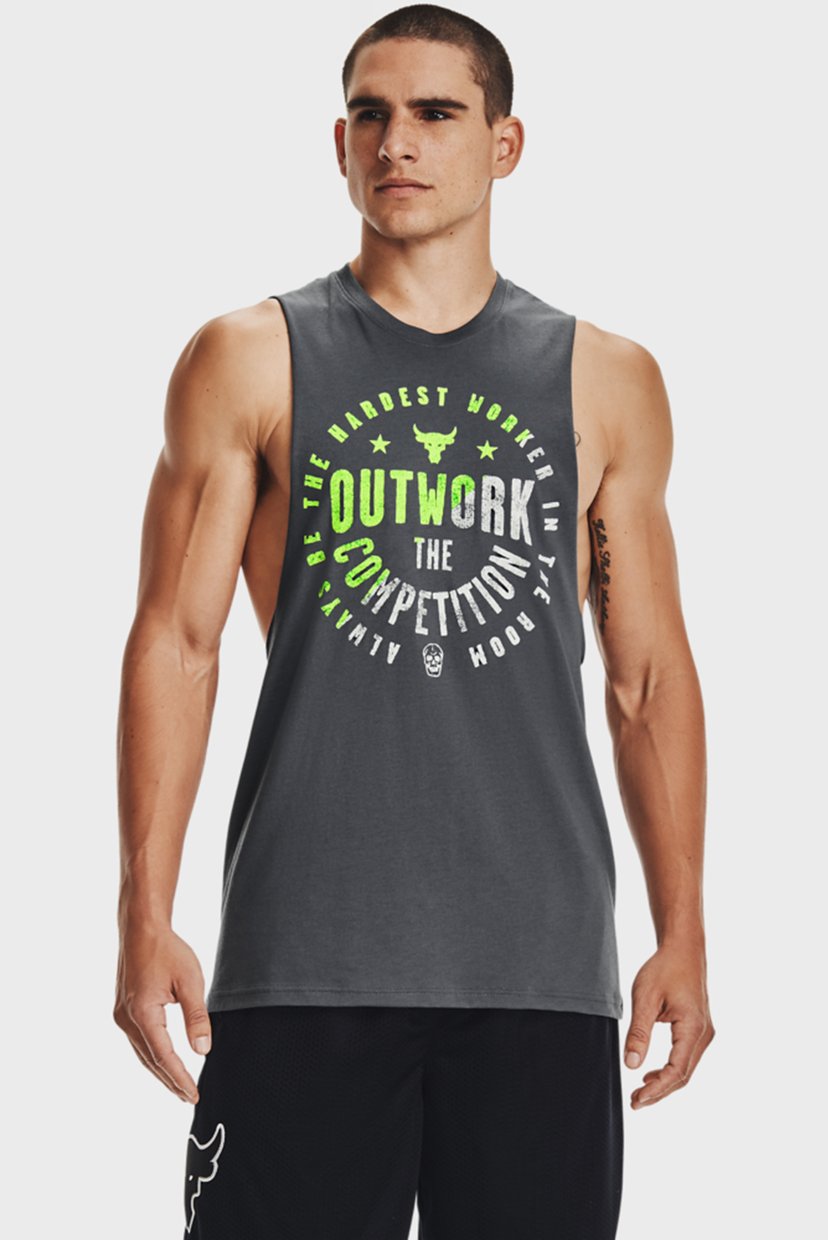 Мужская серая майка UA Project Rock Outwork Tank Under Armour 1363556-012, Мужская серая майка UA Project Rock Outwork Tank Under Armour S 1363556-012
Мужская серая майка UA Project Rock Outwork Tank Under Armour 1363556-012, Мужская серая майка UA Project Rock Outwork Tank Under Armour S 1363556-012