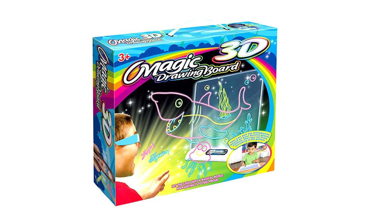 Электронная доска для рисования SUNROZ 3D Magic Drowing Board Морской стиль с подсветкой и 3Д эффектом
Электронная доска для рисования SUNROZ 3D Magic Drowing Board Морской стиль с подсветкой и 3Д эффектом