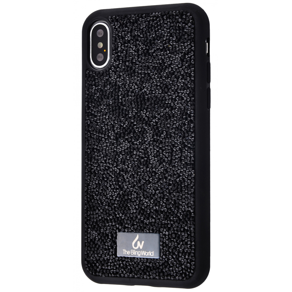 Чехол-накладка с камнями и блёстками Bling World Grainy Diamonds (TPU) iPhone Xs Max black Черный
Чехол-накладка с камнями и блёстками Bling World Grainy Diamonds (TPU) iPhone Xs Max black Черный