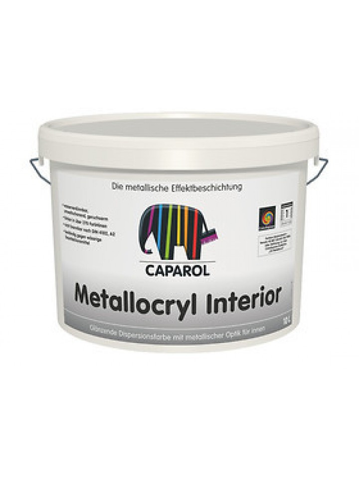 Краска дисперсионная с металлическим блеском Capadecor Metallocryl INTERIOR, 10л
Краска дисперсионная с металлическим блеском Capadecor Metallocryl INTERIOR, 10л