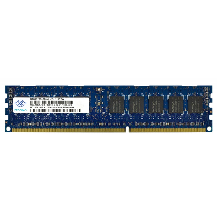 Серверная оперативная память Nanya 4GB DDR3 1Rx4 PC3-10600R (NT4GC72B4PB0NL-CG) / 6356
Серверная оперативная память Nanya 4GB DDR3 1Rx4 PC3-10600R (NT4GC72B4PB0NL-CG) / 6356