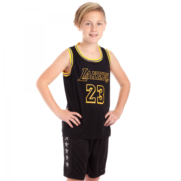 Форма баскетбольная подростковая NB-Sport NBA LAKERS 23 BA-0928 L (10-13 лет) черный-желтый (IN06288)
Форма баскетбольная подростковая NB-Sport NBA LAKERS 23 BA-0928 L (10-13 лет) черный-желтый (IN06288)