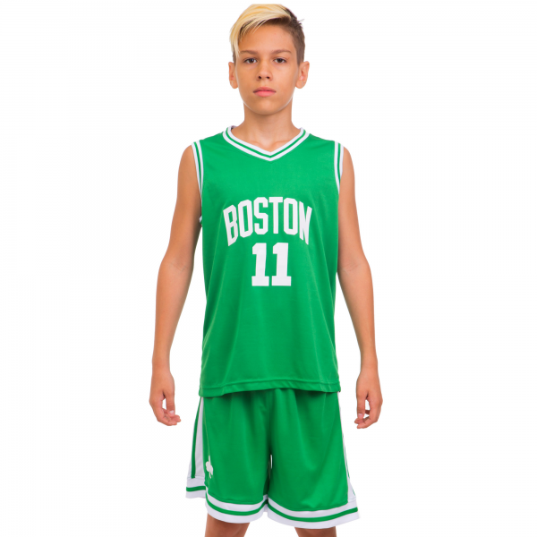 Форма баскетбольная подростковая NB-Sport NBA BOSTON 11 6354 S (6-8 лет) зеленый-белый (IN06331)
Форма баскетбольная подростковая NB-Sport NBA BOSTON 11 6354 S (6-8 лет) зеленый-белый (IN06331)