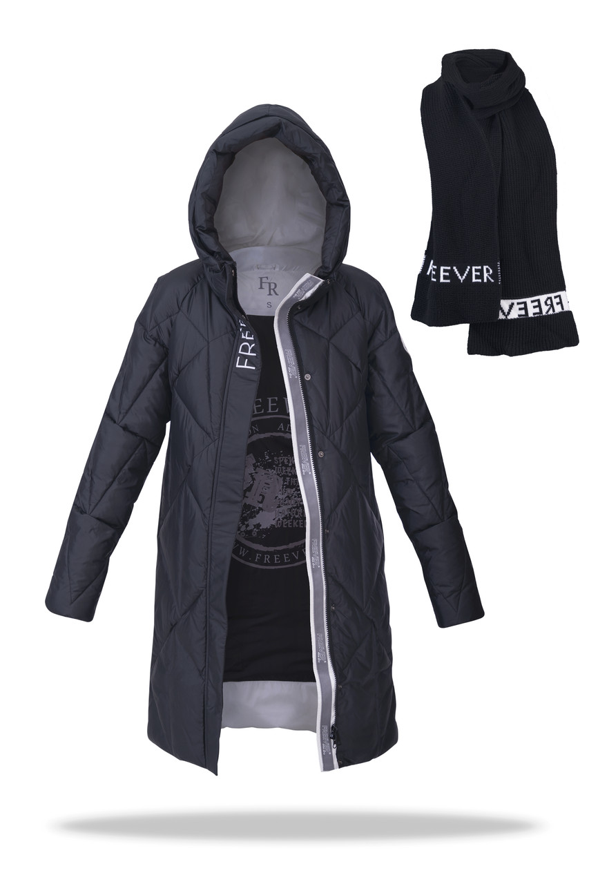Пальто + шарф женское Freever 20511 Черный, Пальто + шарф женское Freever 20511 S Черный
Пальто + шарф женское Freever 20511 Черный, Пальто + шарф женское Freever 20511 S Черный