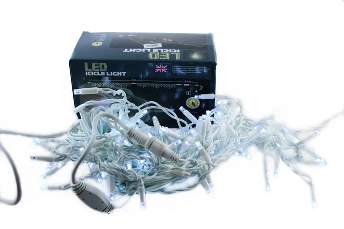 Уличная светодиодная LED гирлянда Xmas 3.3 W 10 м Гирлянда новогодняя 100 Led белый
Уличная светодиодная LED гирлянда Xmas 3.3 W 10 м Гирлянда новогодняя 100 Led белый