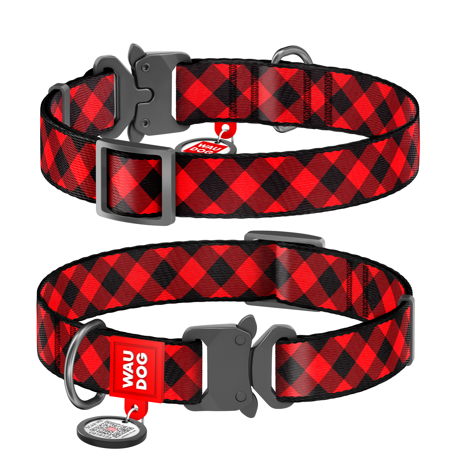 Ошейник WAUDOG Nylon с QR паспортом, рисунок "Шотландка красная" металлическая пряжка-фастекс 35-58 см 25 мм Разноцветный (5087)
Ошейник WAUDOG Nylon с QR паспортом, рисунок "Шотландка красная" металлическая пряжка-фастекс 35-58 см 25 мм Разноцветный (5087)