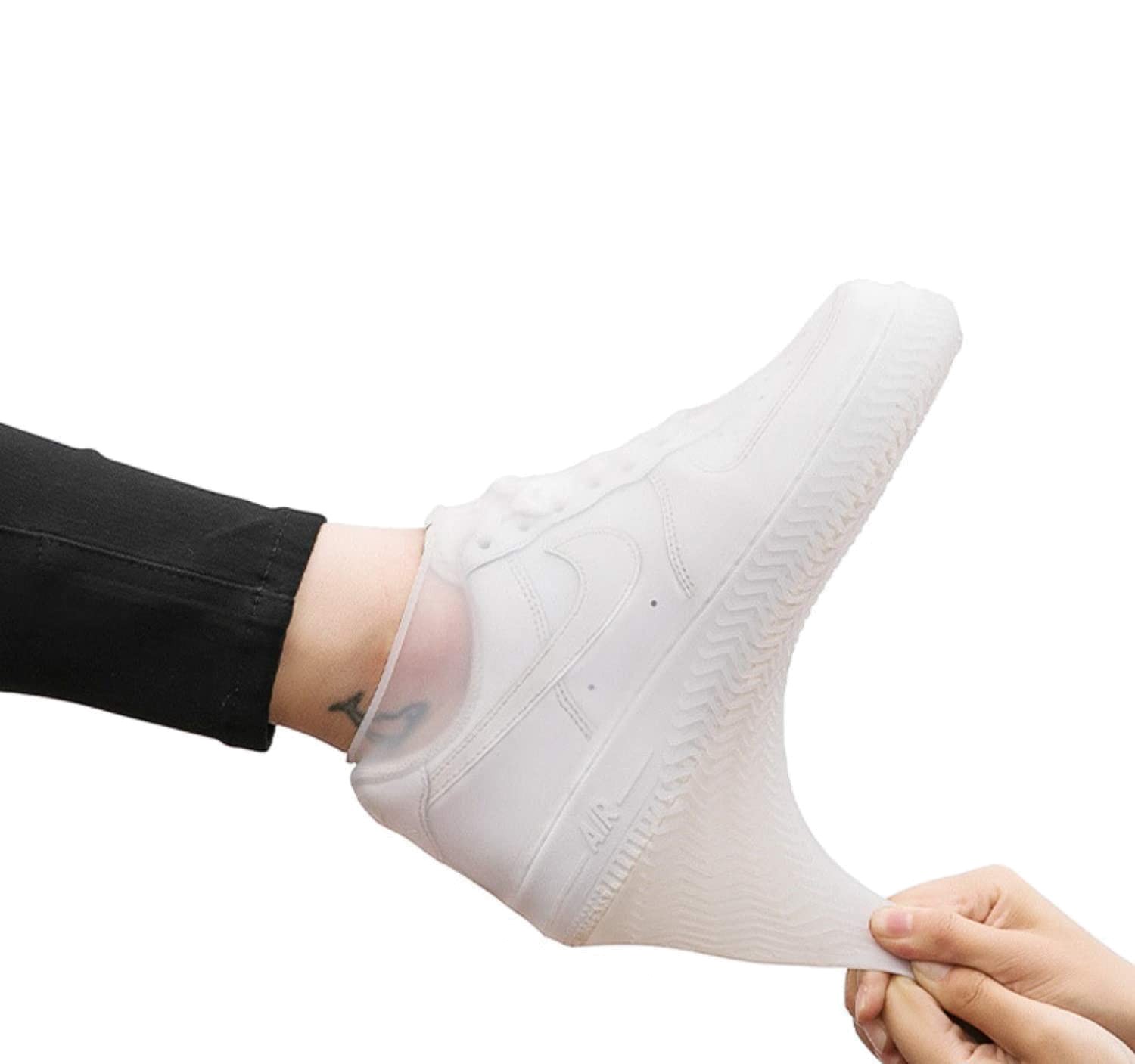 Силиконовые бахилы для обуви Shoe Cover L 42-45 водонепроницаемые чехлы для обуви Белый
Силиконовые бахилы для обуви Shoe Cover L 42-45 водонепроницаемые чехлы для обуви Белый