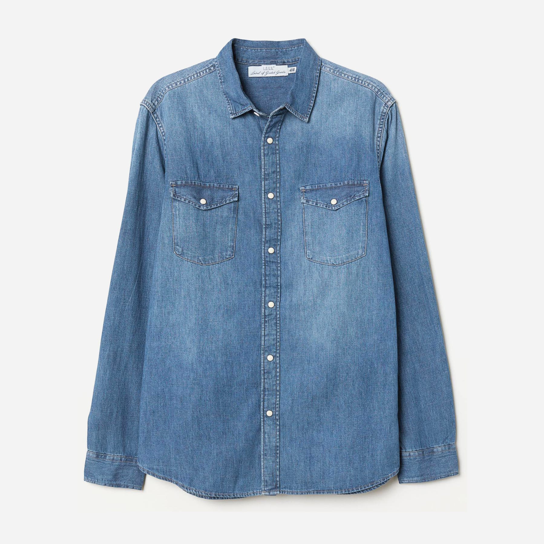 Джинсовая рубашка H&M L.O.G.G. XAZ139102DJKS Синяя, Джинсовая рубашка H&M L.O.G.G. XAZ139102DJKS S Синяя
Джинсовая рубашка H&M L.O.G.G. XAZ139102DJKS Синяя, Джинсовая рубашка H&M L.O.G.G. XAZ139102DJKS S Синяя