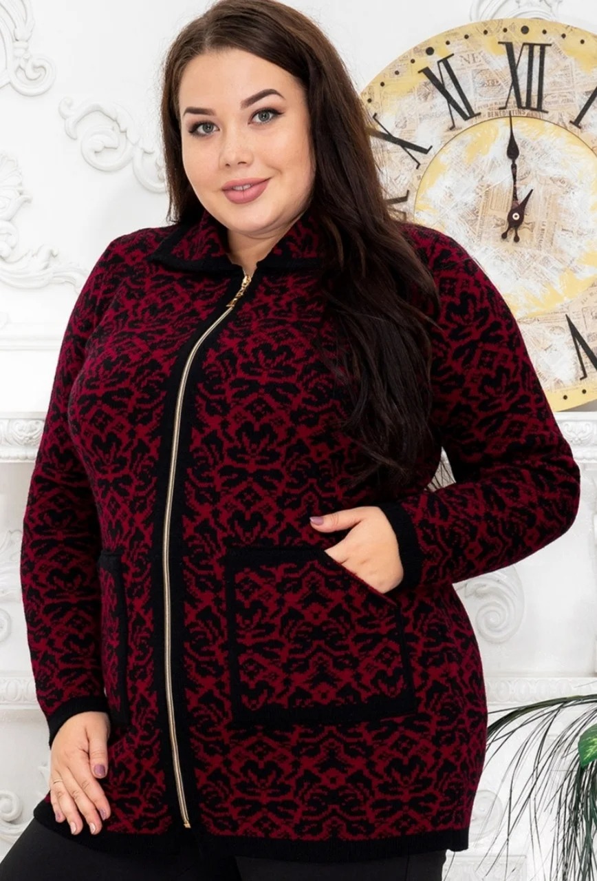 Fashions • Женский кардиган Kadry Fashions - бордовый (841/843-аш, Fashions • Женский кардиган Kadry Fashions 50-54 бордовый (841/843-аш)
Fashions • Женский кардиган Kadry Fashions - бордовый (841/843-аш, Fashions • Женский кардиган Kadry Fashions 50-54 бордовый (841/843-аш)