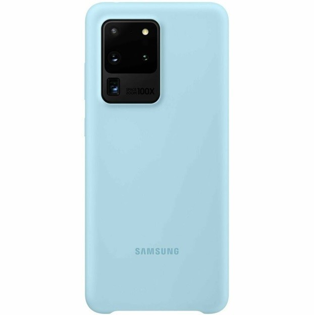 Силиконовый чехол накладка Protective Silicone Cover Samsung Galaxy S20 Ultra 5G EF-PG988 Sky Blue
Силиконовый чехол накладка Protective Silicone Cover Samsung Galaxy S20 Ultra 5G EF-PG988 Sky Blue