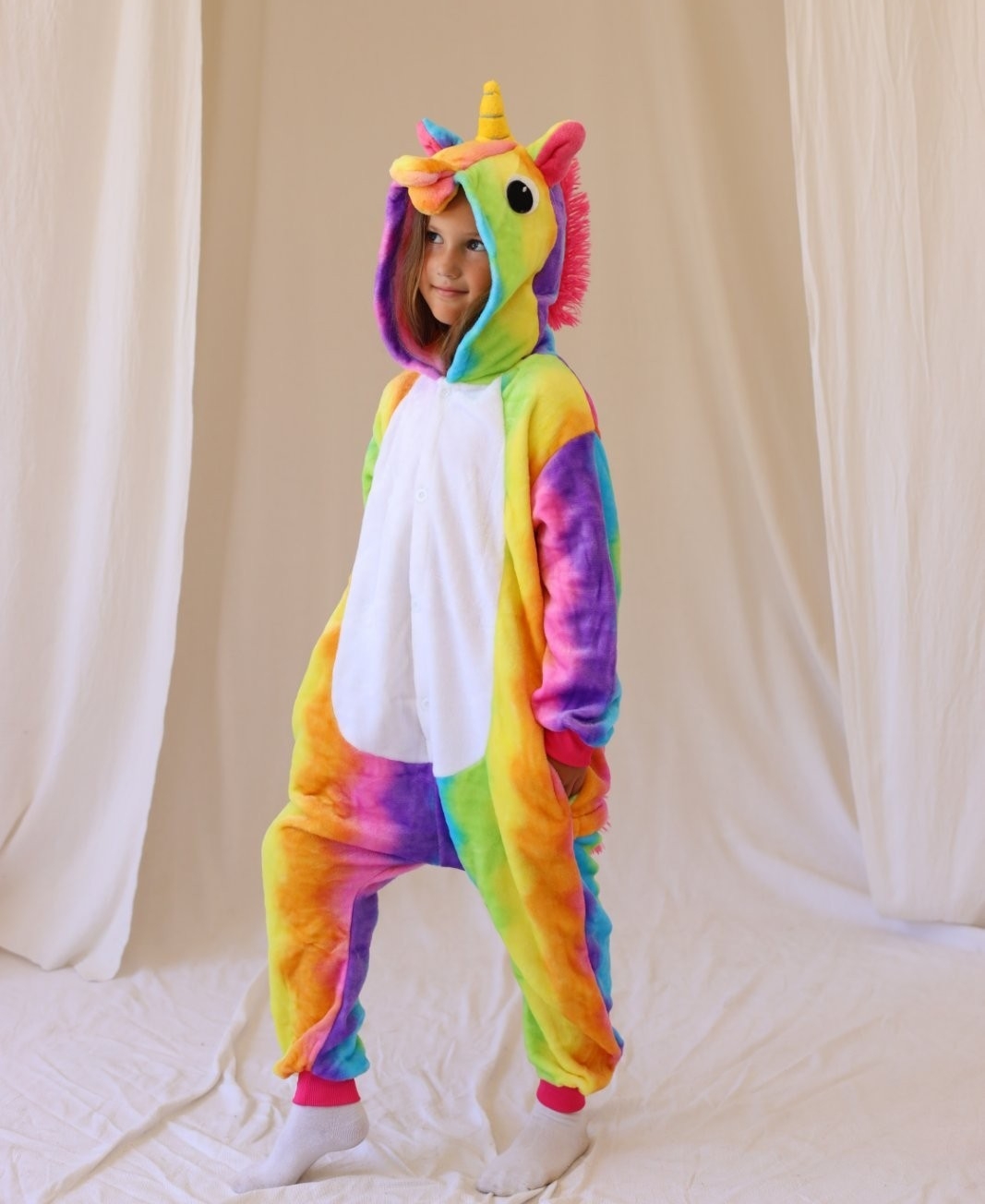 Детские Кигуруми Для Девочек Kigurumi Радужный Единорог Разноцветный 100 - 110 см. (2001)
Детские Кигуруми Для Девочек Kigurumi Радужный Единорог Разноцветный 100 - 110 см. (2001)