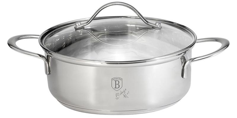 Кастрюля Berlinger Haus Silver Jewellery 2.8л Ø22х8см из нержавеющей стали со стеклянной крышкой
Кастрюля Berlinger Haus Silver Jewellery 2.8л Ø22х8см из нержавеющей стали со стеклянной крышкой