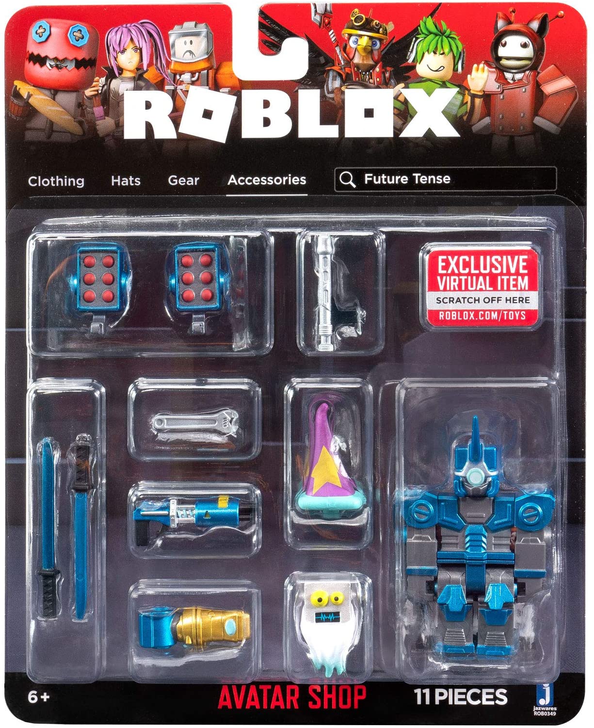 Роблокс игровой набор с фигуркой Jazwares Roblox Avatar Shop Future Tense (ROB0349)
Роблокс игровой набор с фигуркой Jazwares Roblox Avatar Shop Future Tense (ROB0349)