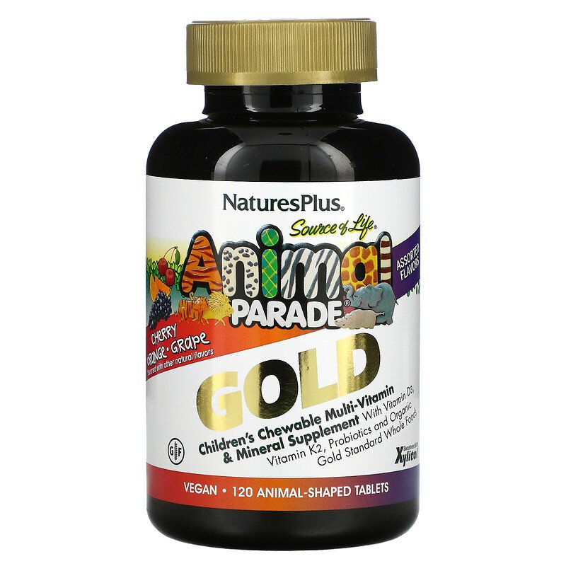 Витамины Natures Plus Animal Parade Gold мультивитамины Ассорти 120 жевательных таблеток (97467299283)
Витамины Natures Plus Animal Parade Gold мультивитамины Ассорти 120 жевательных таблеток (97467299283)