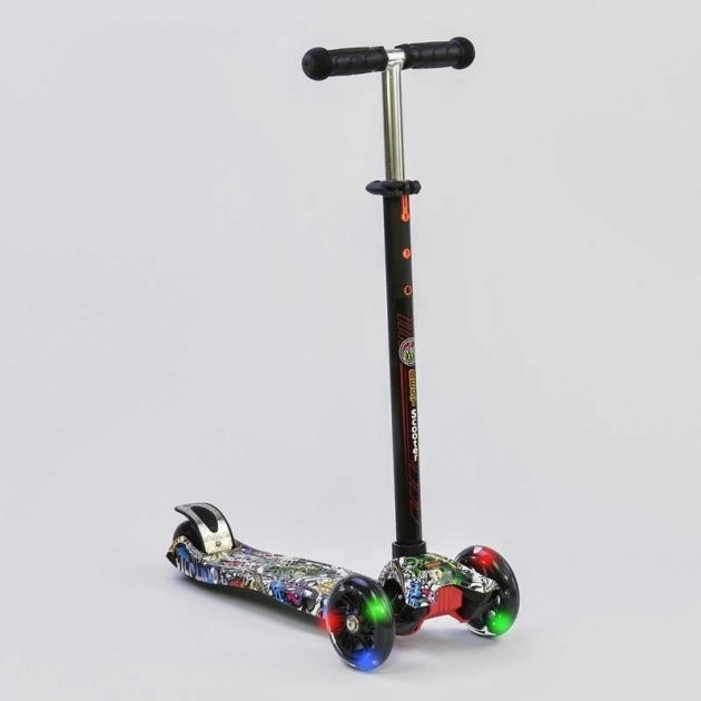 Самокат 24642 MAXI "Best Scooter" пластмассовый, 4 колеса PU, СВЕТ, трубка руля алюминиевая
Самокат 24642 MAXI "Best Scooter" пластмассовый, 4 колеса PU, СВЕТ, трубка руля алюминиевая