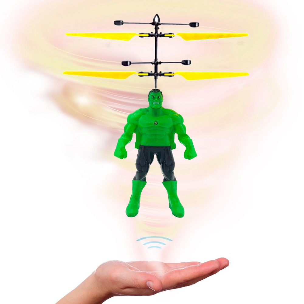 Летающая игрушка индукционная Супер Герой A-Toys Халк на сенсорном управлении Зеленый
Летающая игрушка индукционная Супер Герой A-Toys Халк на сенсорном управлении Зеленый