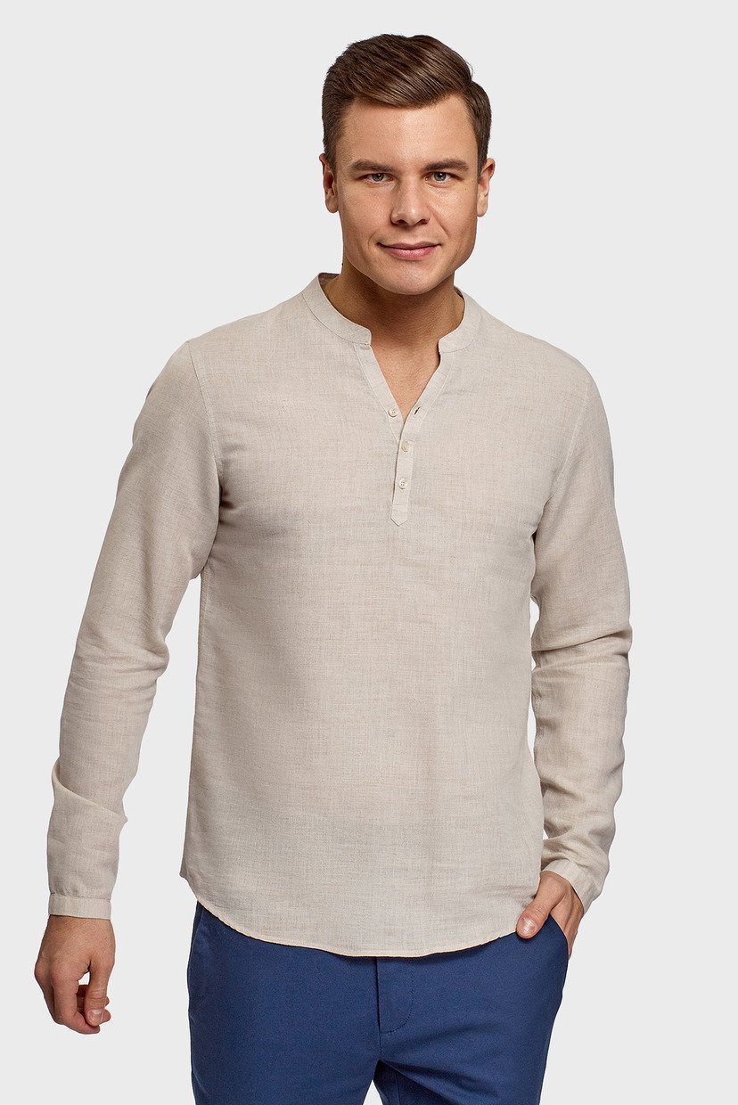 Мужская бежевая рубашка Oodji 3B320002M-1/49987N/3300N, Мужская бежевая рубашка Oodji S 3B320002M-1/49987N/3300N
Мужская бежевая рубашка Oodji 3B320002M-1/49987N/3300N, Мужская бежевая рубашка Oodji S 3B320002M-1/49987N/3300N