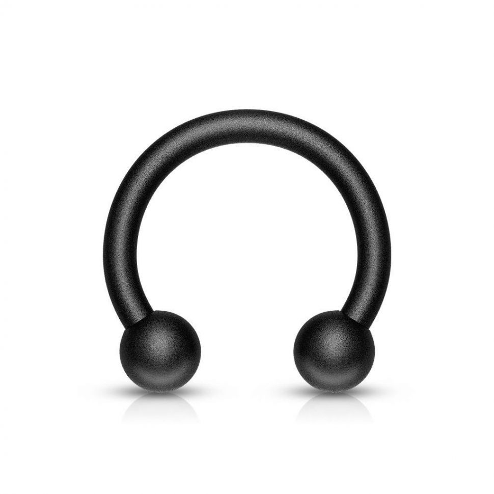 Циркуляр (подкова) из стали PiercedFish HTM серьга для септума носа, хеликса уха, трагуса, брови, губы, пупка, сосков, пирсинга смайл (Черный, 1.6 мм, 5 мм, 12 мм)
Циркуляр (подкова) из стали PiercedFish HTM серьга для септума носа, хеликса уха, трагуса, брови, губы, пупка, сосков, пирсинга смайл (Черный, 1.6 мм, 5 мм, 12 мм)