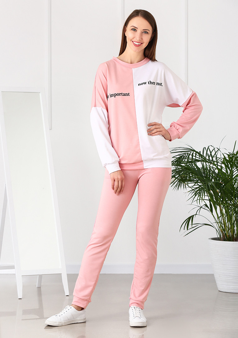 Женский спортивный костюм Fashion Girl "Dual" - розовый с белым, Женский спортивный костюм Fashion Girl "Dual" 46-48 розовый с белым
Женский спортивный костюм Fashion Girl "Dual" - розовый с белым, Женский спортивный костюм Fashion Girl "Dual" 46-48 розовый с белым