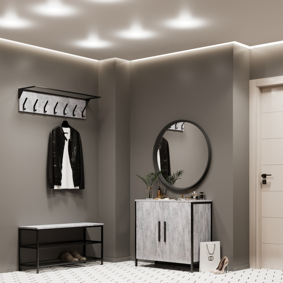 Прихожая Фенстер Мальта Черная ДСП Урбан
Прихожая Фенстер Мальта Черная ДСП Урбан