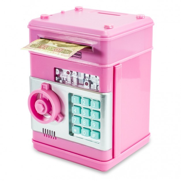 Сейф копилка детская, с кодовым замком 881506/820/821 Children's piggy bank Розовый (М-208)
Сейф копилка детская, с кодовым замком 881506/820/821 Children's piggy bank Розовый (М-208)