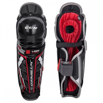 Щитки CCM JETSPEED 390 JR подростковые, Размер 11", черный/красный, JS390SHIN-JS-11
Щитки CCM JETSPEED 390 JR подростковые, Размер 11", черный/красный, JS390SHIN-JS-11