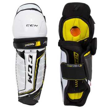 Щитки CCM SUPER TACKS AS1 JR подростковые, Размер 12", белый/черный/желтый, AS1SHIN-JR-12
Щитки CCM SUPER TACKS AS1 JR подростковые, Размер 12", белый/черный/желтый, AS1SHIN-JR-12