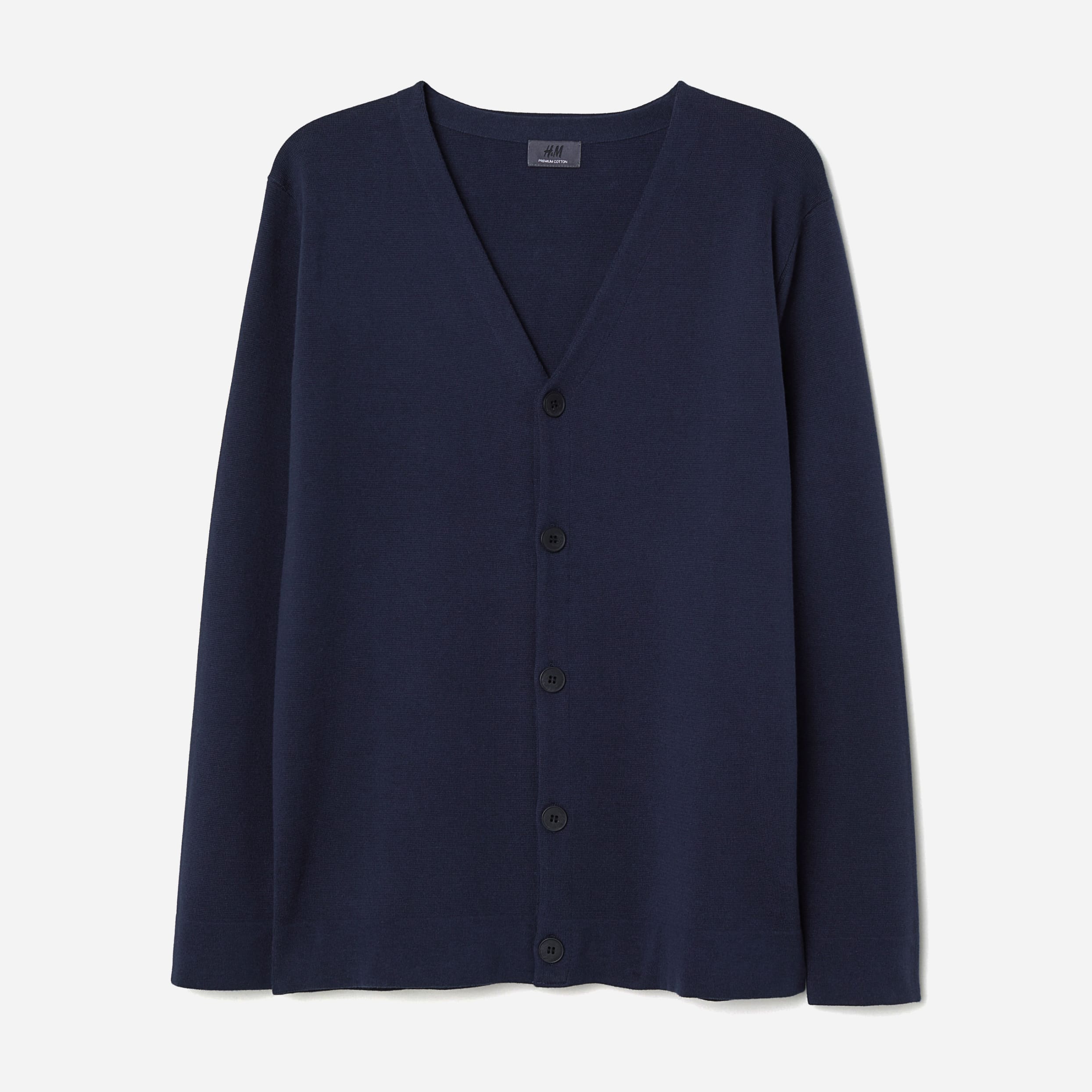 Кардиган H&M XAZ103675CDYK Темно-синий 
Кардиган H&M XAZ103675CDYK Темно-синий