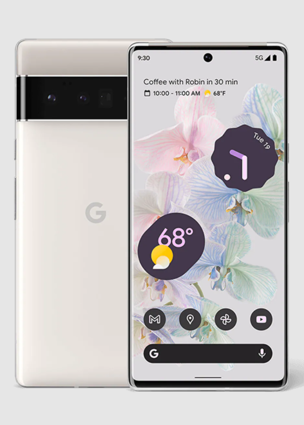 Смартфон Google Pixel 6 Pro 12/256GB Cloudy White Dual-Sim (Европейская версия)
Смартфон Google Pixel 6 Pro 12/256GB Cloudy White Dual-Sim (Европейская версия)