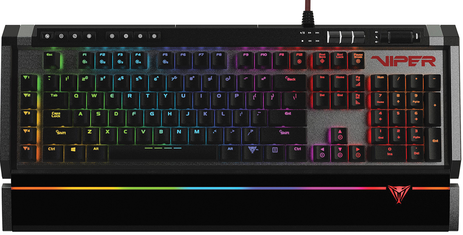 Клавиатура Patriot Viper V770 Kailh Red Switch (PV770MRUMXGM-RU) Black/Silver USB
Клавиатура Patriot Viper V770 Kailh Red Switch (PV770MRUMXGM-RU) Black/Silver USB