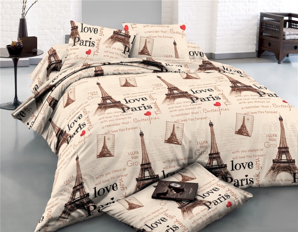 Комплект постельного белья Сатин Делюкс ПАРИЖСКИЙ двуспальный 175х215 см, наволочки 50*70
Комплект постельного белья Сатин Делюкс ПАРИЖСКИЙ двуспальный 175х215 см, наволочки 50*70