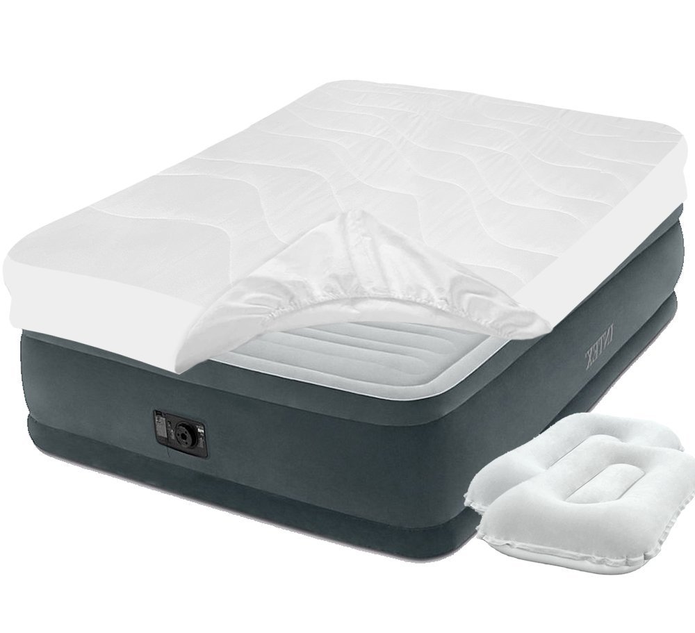 Двухспальная надувная кровать Intex 64414-3 Comfort-Plush со встроенным электронасосом, двумя подушками и наматрасником 152 x 203 x 46 см Серая (RT-64414-3)
Двухспальная надувная кровать Intex 64414-3 Comfort-Plush со встроенным электронасосом, двумя подушками и наматрасником 152 x 203 x 46 см Серая (RT-64414-3)