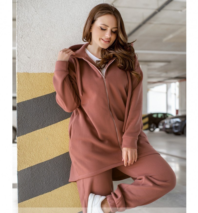 Спортивний костюм Minova 22319 - Фрезовий, Спортивний костюм Minova 22319 56-58 Фрезовий
Спортивний костюм Minova 22319 - Фрезовий, Спортивний костюм Minova 22319 56-58 Фрезовий