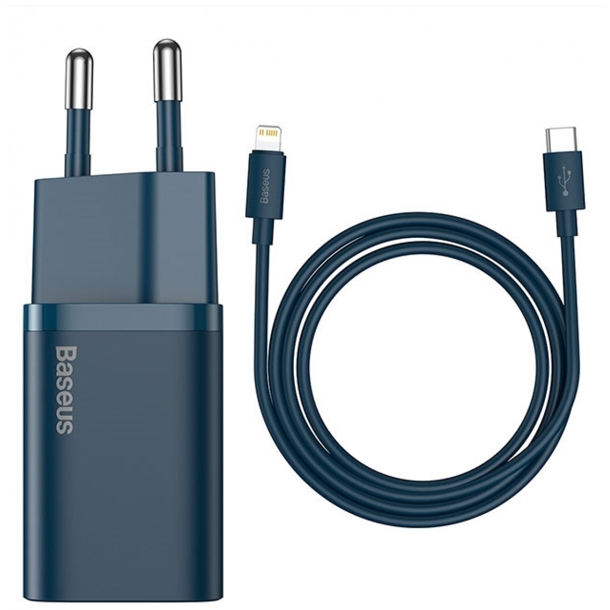 Сетевое зарядное устройство Baseus Super Si Quick Charger 1C 20W EU Sets(With Baseus Simple Wisdom Data Cable Type-C, синий
Сетевое зарядное устройство Baseus Super Si Quick Charger 1C 20W EU Sets(With Baseus Simple Wisdom Data Cable Type-C, синий
