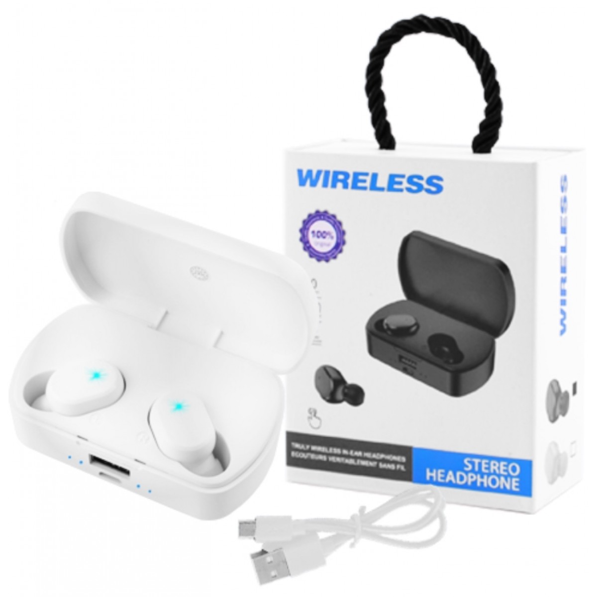 Наушники беспроводные TWS-10 5.0 с кейсом, беспроводная зарядка, power bank, белый
Наушники беспроводные TWS-10 5.0 с кейсом, беспроводная зарядка, power bank, белый
