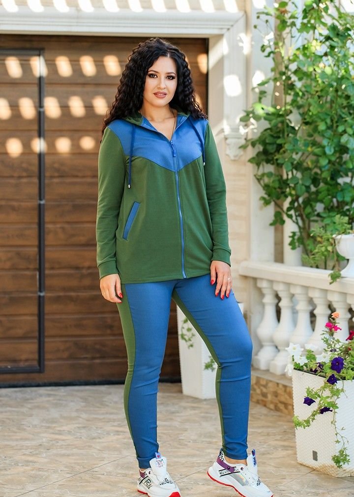 Прогулочный костюм с вставками из джинса Фабрика Моды - хаки + джинс X14234, Прогулочный костюм с вставками из джинса Фабрика Моды 52-54 хаки + джинс X14234
Прогулочный костюм с вставками из джинса Фабрика Моды - хаки + джинс X14234, Прогулочный костюм с вставками из джинса Фабрика Моды 52-54 хаки + джинс X14234