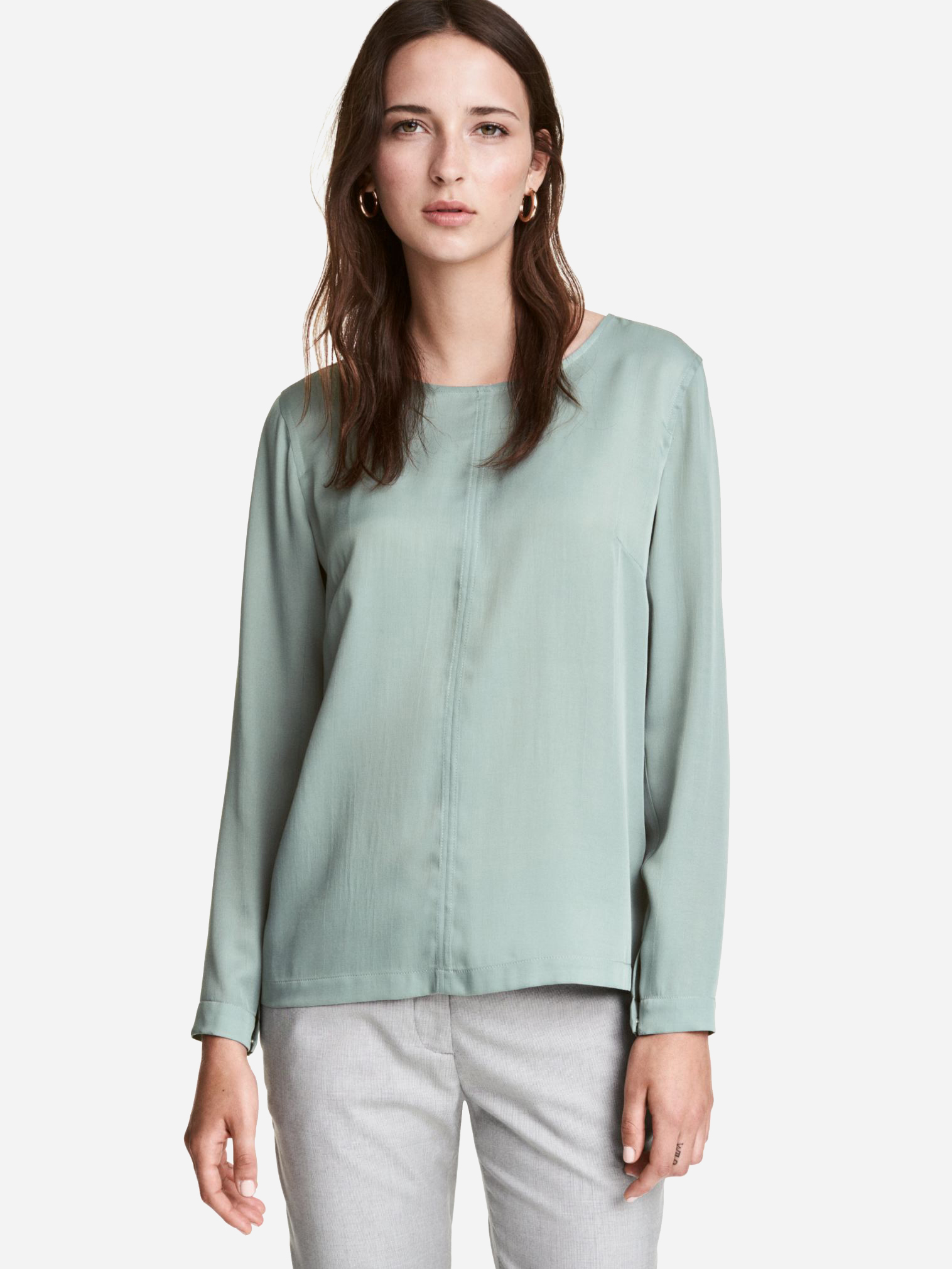 Блузка H&M 4632725RP21 Серая с мятным, Блузка H&M 4632725RP21 36 Серая с мятным
Блузка H&M 4632725RP21 Серая с мятным, Блузка H&M 4632725RP21 36 Серая с мятным