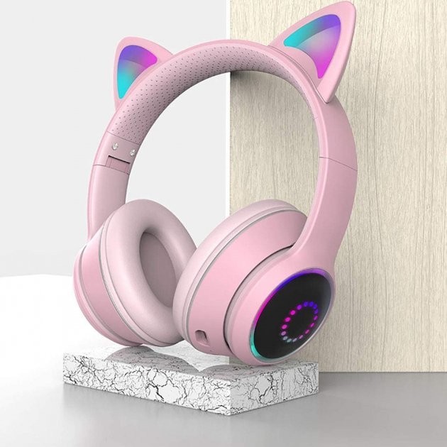 Беспроводные Bluetooth наушники AKZ-K26 с микрофоном подсветкой и функцией шумоподавления розовые
Беспроводные Bluetooth наушники AKZ-K26 с микрофоном подсветкой и функцией шумоподавления розовые