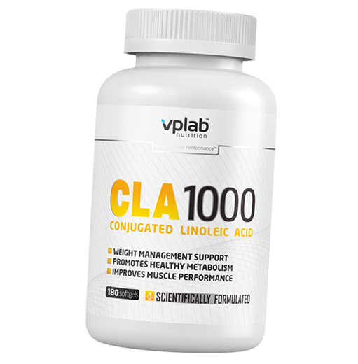 Конъюгированная линолевая кислота, CLA 1000, VP laboratory 180гелкапс (02099010)
Конъюгированная линолевая кислота, CLA 1000, VP laboratory 180гелкапс (02099010)